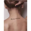 Her şey Aşktan Tattoo Geçici Dövme Şablonları Kına Kalıpları