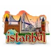 İstanbul Temalı Ahşap Buzdolapı Süsü Magnet Alk5938