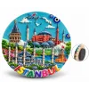 İstanbul Temalı Polyester Magnet Alk5863