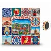 İstanbul Temalı Polyester Magnet Alk5867