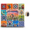 İstanbul Temalı Polyester Magnet Alk5869
