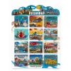 İstanbul Temalı Silikon Buzdolapı Süsü Magnet 12Li Set Alk5806
