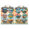 İstanbul Temalı Silikon Buzdolapı Süsü Magnet 6Lı Set Alk5805