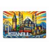 İstanbul Temalı Silikon Buzdolapı Süsü Magnet Alk5377