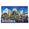 İstanbul Temalı Silikon Buzdolapı Süsü Magnet Alk5379