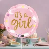 Its A Girl Stars & Clouds Grabo Folyo Balon 18