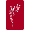 Kanatlı Adam Tribal Dövmesi Geçici Dövme Şablonu