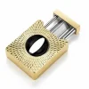 Kare Sprial Desen Metal Puro V Kesici Gold