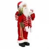 Kayak Batonlu Noel Baba Dekoratif Biblo 46 cm