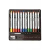 Koh-i Noor Wax Aquarell Balmumu Kalın Boya Kalemi Seti 12 Renk Metal Kutu