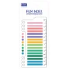 Kraf Film Index Cetvelli Bright Color 16lı x 20 Sayfa