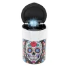 La Catrina Led Işıklı Araç Araba Küllüğü Mor 9cm