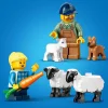 LEGO City Römorklu Kırmızı Çiftlik Traktörü ve Koyun 60461