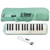 Lino 32 Tuşlu Bez Çantalı Melodika Pastel Yeşil