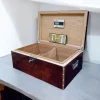 Lubinski İtaly Canforo Humidor Puro Kutusu Ceviz 125s