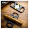 Lubinski Plastik Standlı Puro Kesici Siyah/Gold 60 Ring