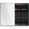 Lyra Hi-Quality Art Pen Çizim Kalemi Seti 10 Renk Metal Kutu