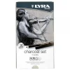 Lyra Rembrandt Charcoal Set Karakalem Eskiz Çizim Seti 11li