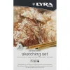 Lyra Rembrandt Sketching Karakalem Eskiz Çizim Seti 11li