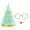 Makaron Renkler Happy Birthday Kotyon Set