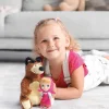 Masha ile Koca Ayı 20 Cm Peluş 12 Cm Bebek MHA21000