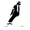 Michael Jackson Dans Geçici Dövme Şablonu