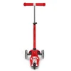 Micro Mini Deluxe LED 3 Tekerlekli Scooter Kırmızı