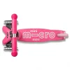 Micro Mini Deluxe LED 3 Tekerlekli Scooter Pink
