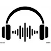 Müzik Ritim Geçici Dövme Şablonu