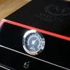 Myon Paris Pyramid Humidor Puro Kutusu Mat Siyah 50s