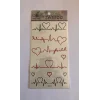 Nabız Yapıştırma Sticker Dövme Geçici Dövme Temporary Tattoos