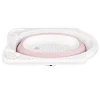 Numio Katlanır Bebek Küveti Banyo Seti 5'li Pembe