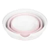 Numio Katlanır Bebek Küveti Banyo Seti 5'li Pembe