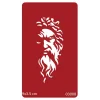 Öfkeli Zeus Geçici Dövme Deseni