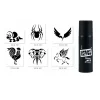 Örümcek Ve Horoz Geçici Sprey Dövme Seti Spray Tatto