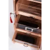 Parmida Ahşap 3 Raflı Sedir Ağacı Nemlendirici Humidor PHUM097 - Parmida