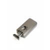 Parmida Gunmetal Tek Torch V Cut Puro Çakmak PCM0979 - Parmida