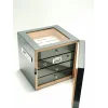 Parmida Karbon Humidor 3 Katlı Puro Saklama Kutusu PHUM0251 - Parmida