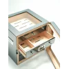 Parmida Karbon Humidor 3 Katlı Puro Saklama Kutusu PHUM0251 - Parmida
