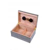 Parmida Mavi Bambu İspanyol Sedir Ağacı Nemlendirici Humidor PHUM095 - Parmida