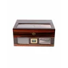 Parmida Parlak Ahşap Raflı Sedir Ağacı Nemlendirici Humidor PHUM0143 - Parmida