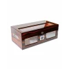 Parmida Parlak Ahşap Raflı Sedir Ağacı Nemlendirici Humidor PHUM0221 - Parmida