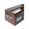 Parmida Parlak Ahşap Raflı Sedir Ağacı Nemlendirici Humidor PHUM0221 - Parmida