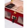 Parmida Parlak Vişne Raflı Sedir Ağacı Nemlendirici Humidor PHUM0143 - Parmida