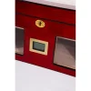 Parmida Parlak Vişne Raflı Sedir Ağacı Nemlendirici Humidor PHUM0143 - Parmida