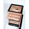 Parmida Siyah 3 Raflı Sedir Ağacı Nemlendirici Humidor PHUM0204 - Parmida