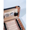 Parmida Siyah Deri Seyahat Humidoru Çantası PSH0107 - Parmida