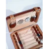 Parmida Siyah Deri Seyahat Humidoru Çantası PSH0108 - Parmida