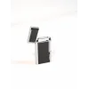 Parmida Siyah-Gümüş Soft Alev Puro Çakmak PCM0958 - Parmida