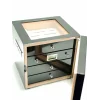 Parmida Siyah Humidor 3 Katlı Puro Saklama Kutusu PHUM0250 - Parmida